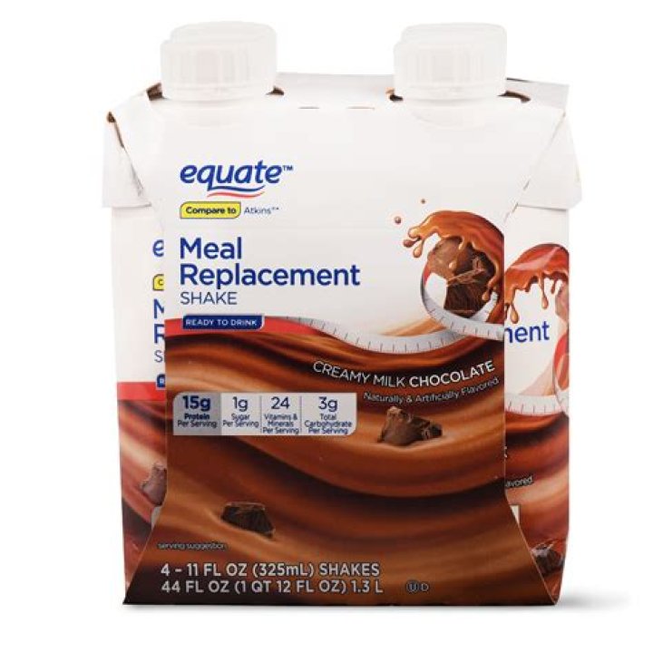 Are equate meal replacement shakes healthy