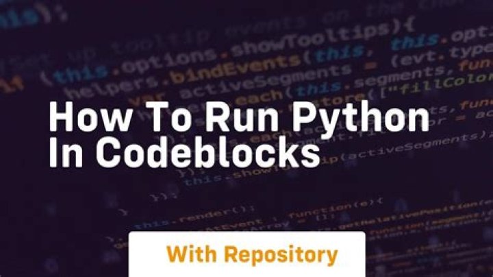 Can Codeblocks run Python