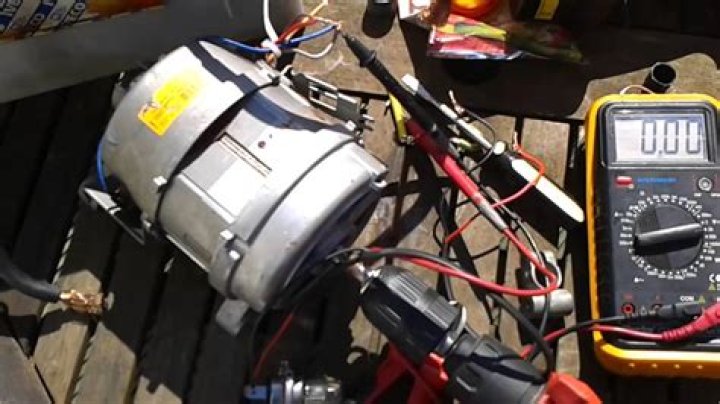 Can I use a washing machine motor as a generator