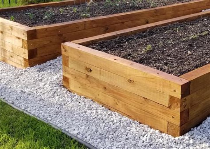 Can treated wood be used for raised beds