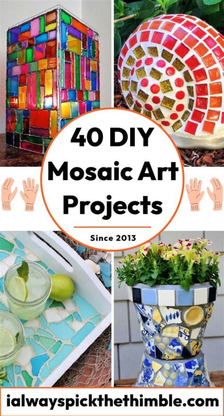 Can you mosaic onto plastic