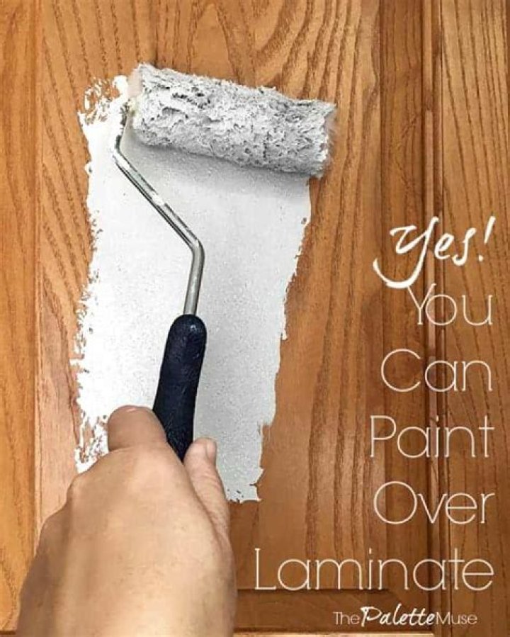 Can you paint over laminate MDF