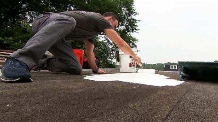 Can you paint your roof white