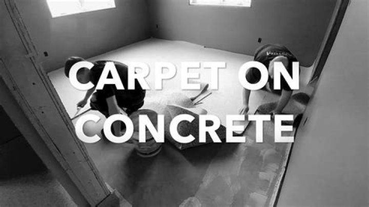 Can you put carpet on a concrete floor