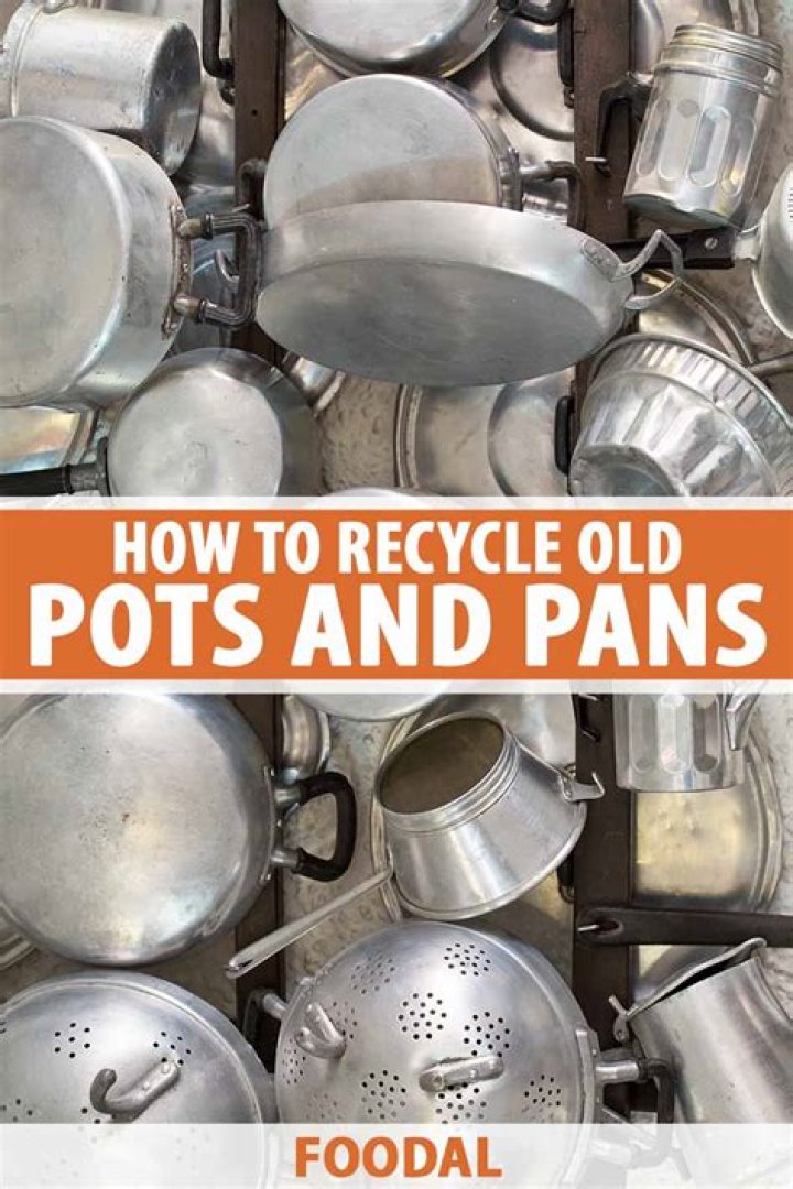 Can you recycle old non stick pans