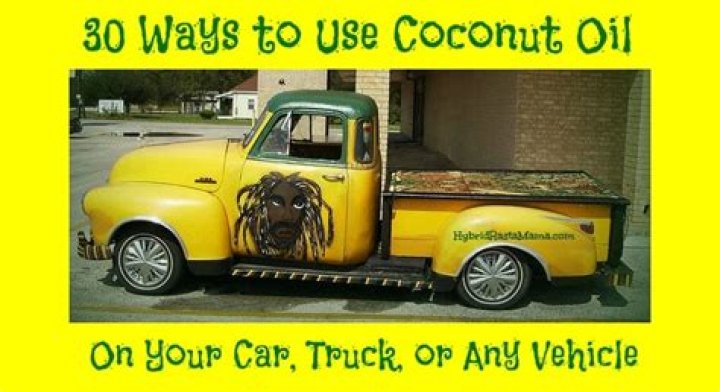 Can you use coconut oil on car interior