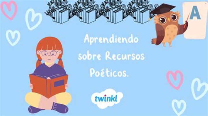 ¿Cuáles son los recursos poéticos