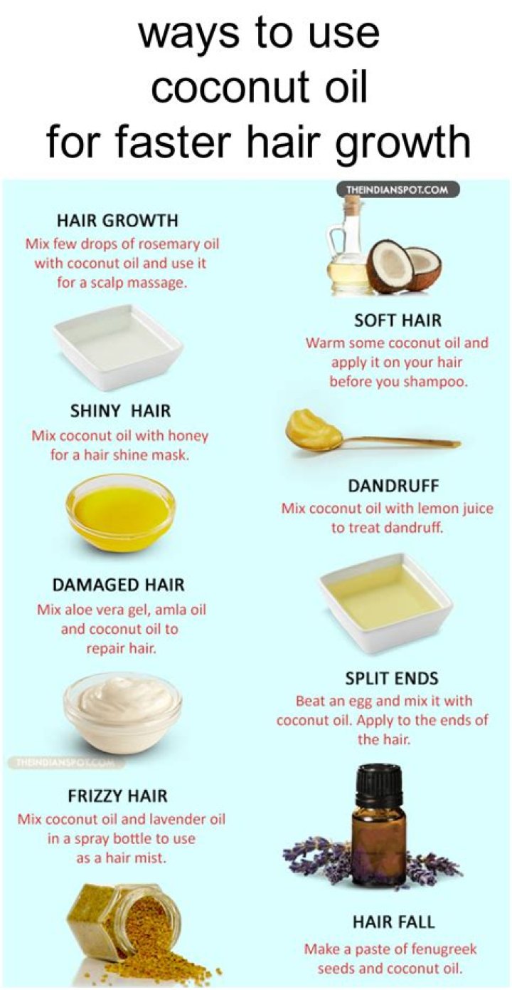 Does coconut oil pills help your hair grow