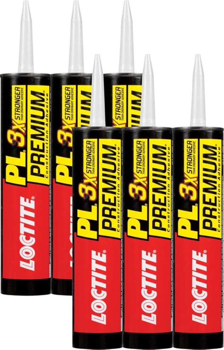 Does Loctite premium construction adhesive dry clear