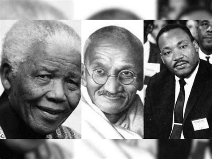 How are Martin Luther King and Gandhi similar