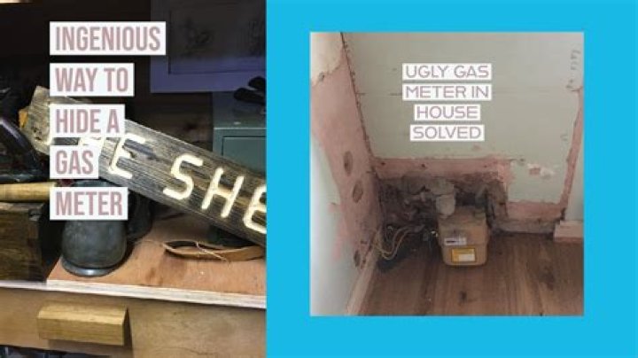 How can I hide my gas heater