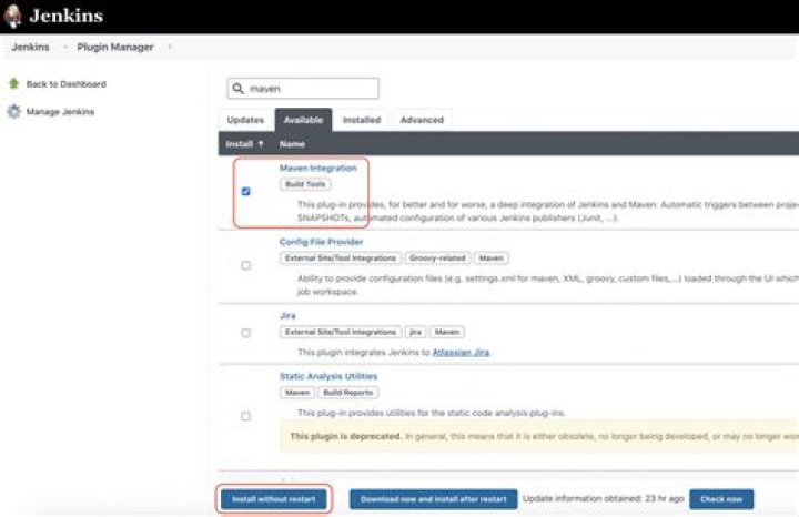 How can I see Jenkins plugins