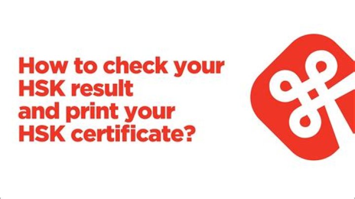 How do I check my HSK results online