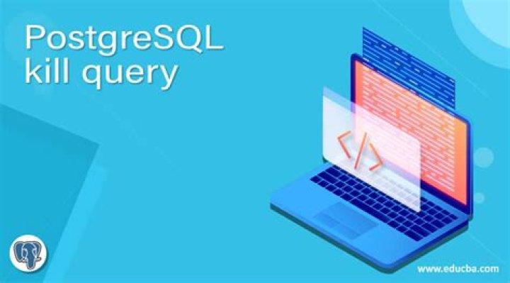 How do I kill a query in postgresql