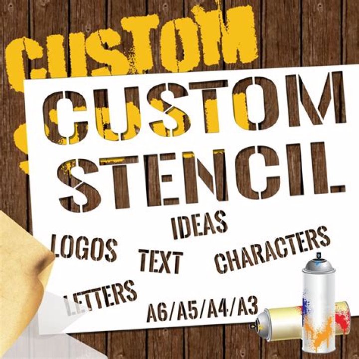 How do I make my own letter stencils