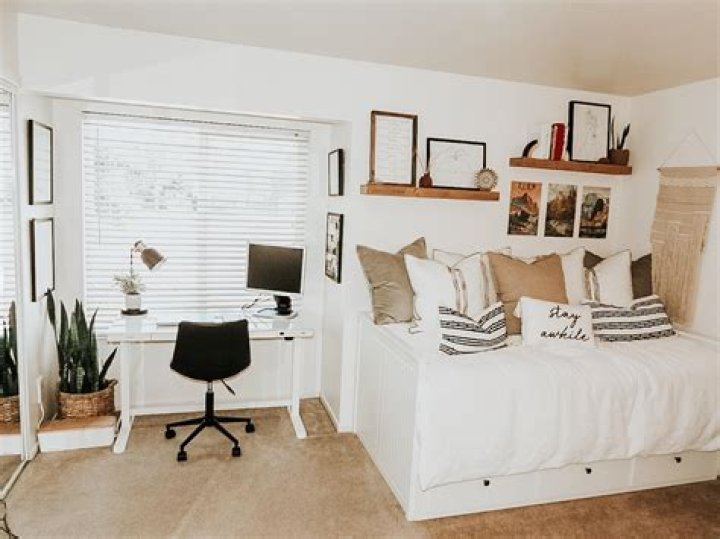 How do I make office space in my bedroom