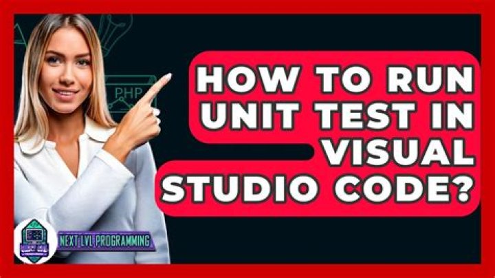 How do I run unit test in Visual Studio