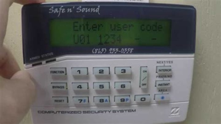 How do you address a Napco keypad