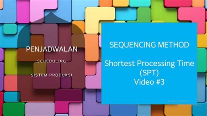How do you calculate shortest processing time