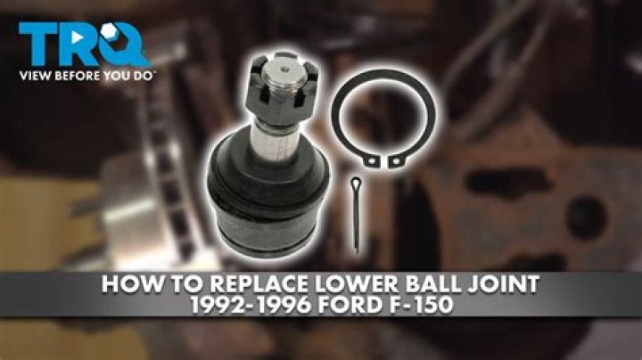 How do you change ball joints on a Ford f150