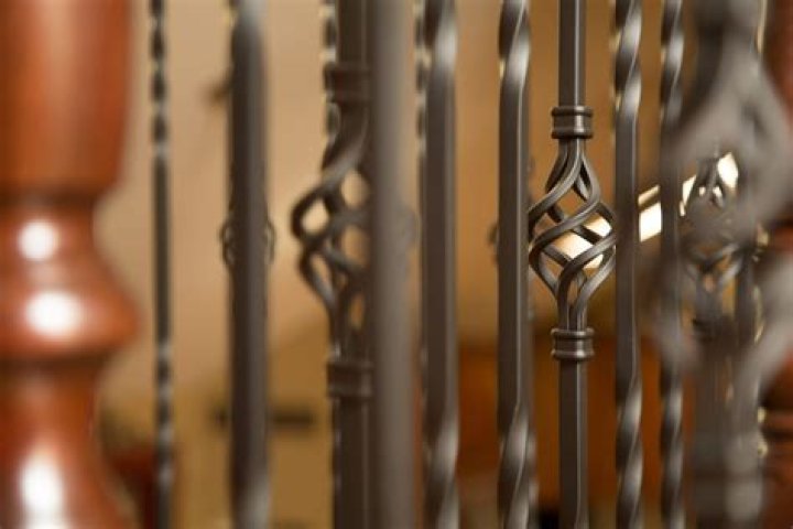 How do you cut hollow iron balusters