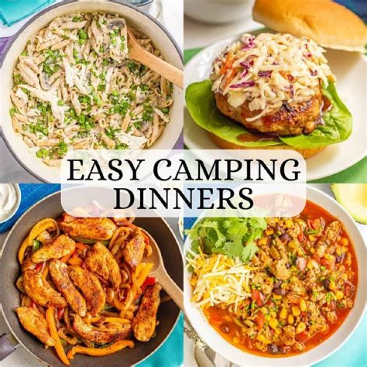 How do you eat healthy when camping
