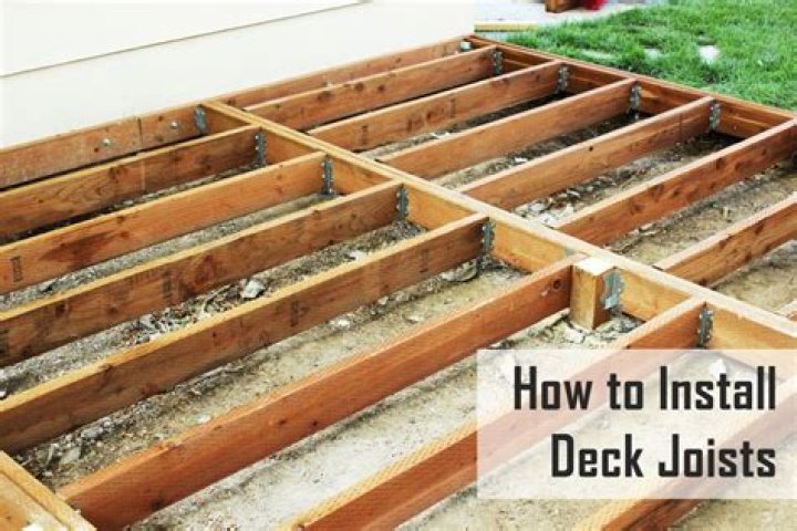How do you fasten deck joists