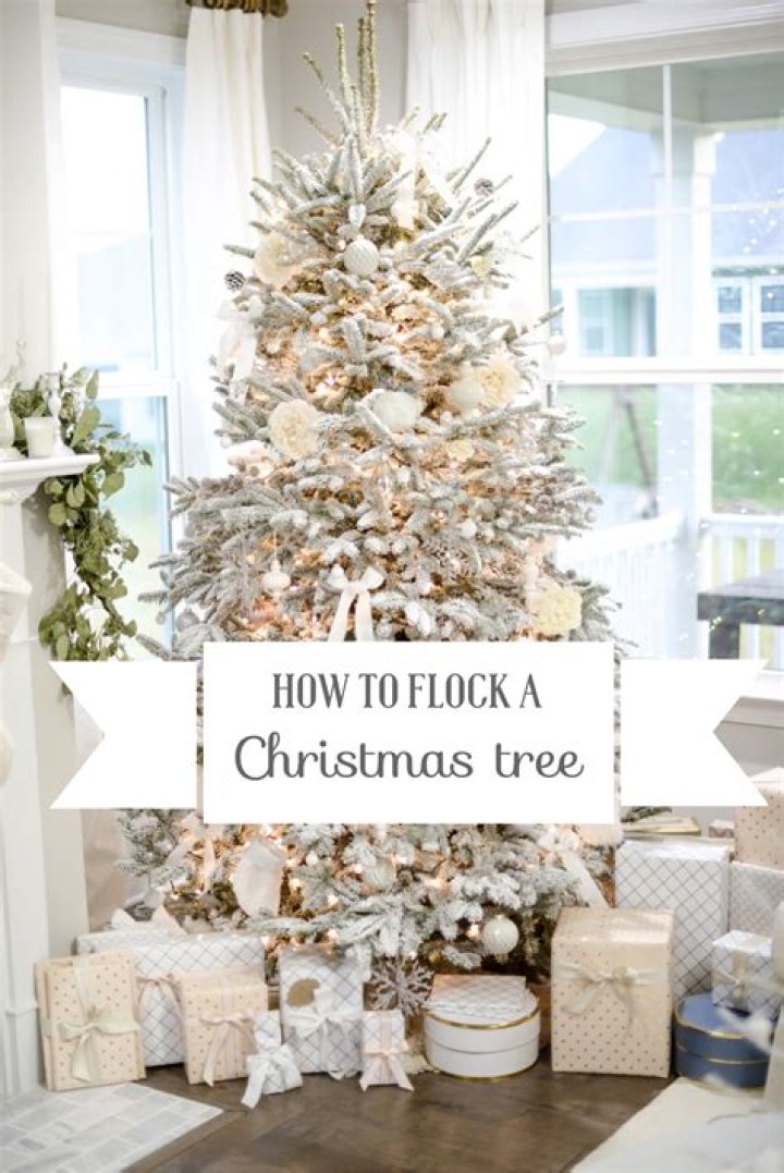 How do you Flock tree branches