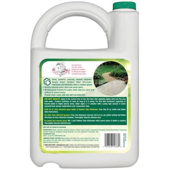 How do you get dog urine smell out of patio