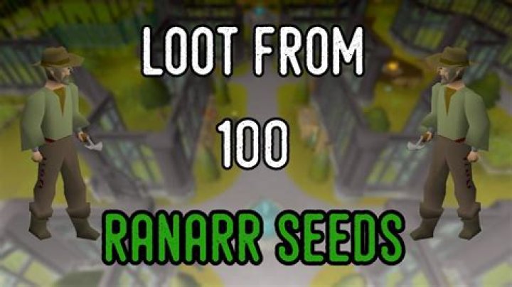 How do you get Ranarr seeds