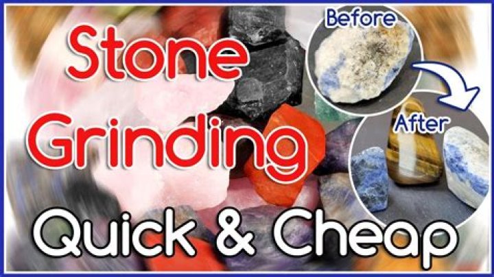 How do you grind and polish slate