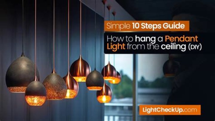How do you hang a foyer light