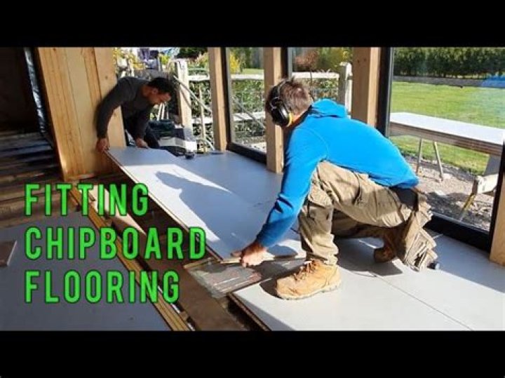 How do you install chipboard flooring on joists