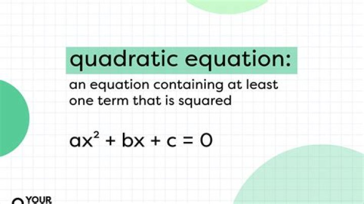 How do you know if a quadratic equation has no solution