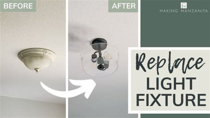 How do you move a ceiling light