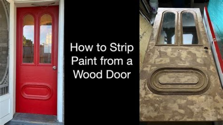 How do you paint old doors