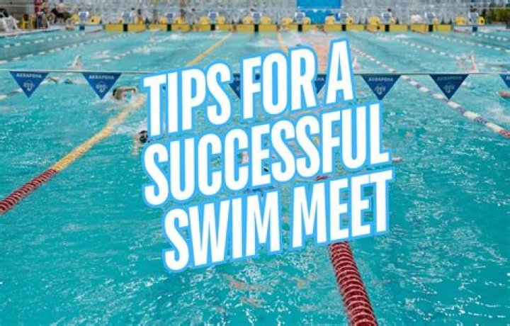 How do you prepare a swim meet the night before
