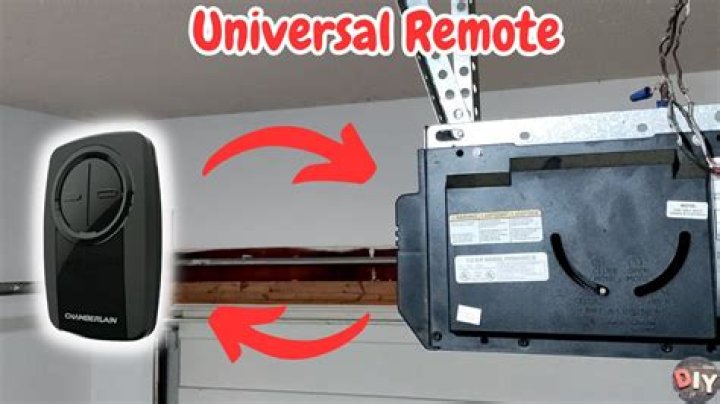 How do you program a two door garage door opener