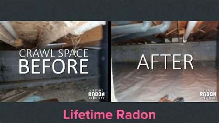How do you Radon a crawl space