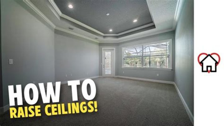 How do you raise the height of a basement ceiling