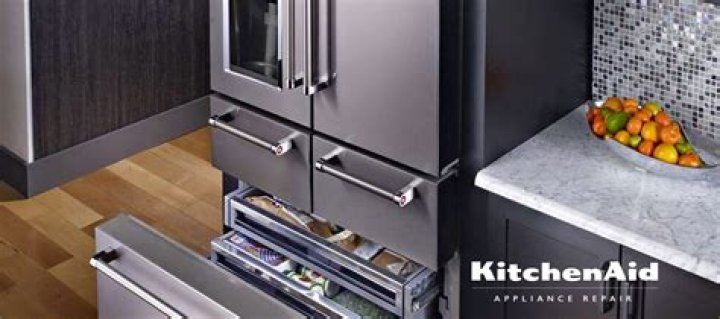 How do you remove the ice maker on a Kitchenaid French door refrigerator