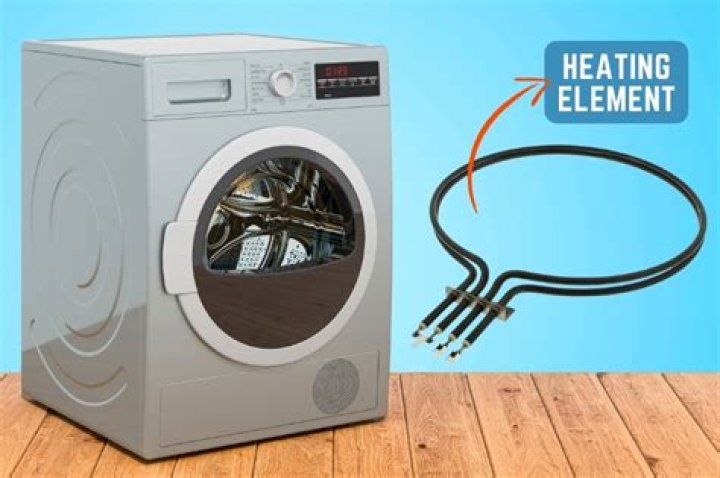 How do you test a heating element on a tumble dryer