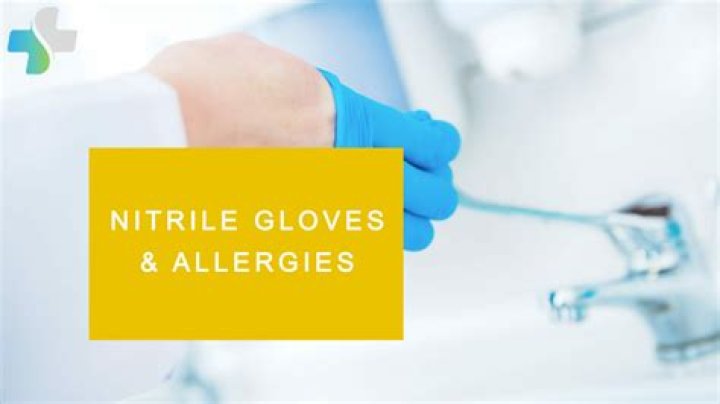 How do you treat an allergic reaction to latex gloves