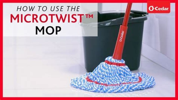 How do you use a microfiber mop
