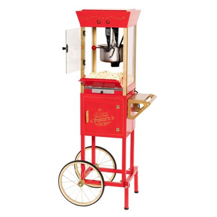 How do you use a popcorn cart