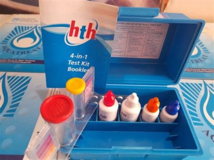 How do you use HTH 4 in 1 test kit