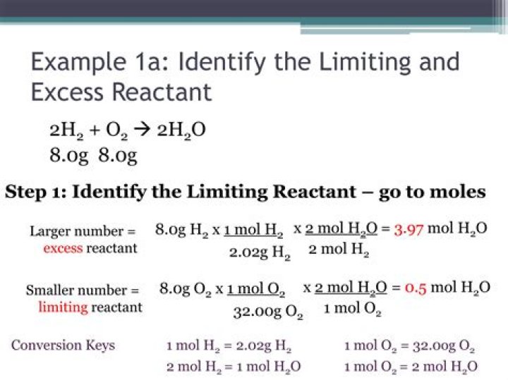 How do you use limiting reactant in stoichiometry