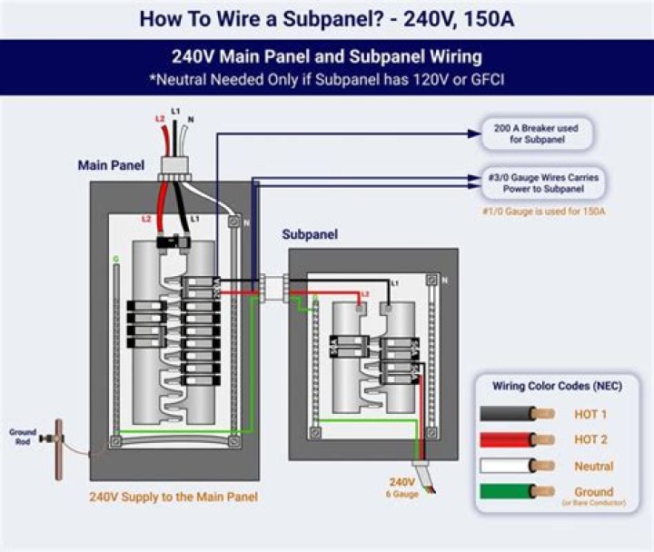 How do you wire a GFCI breaker in a subpanel