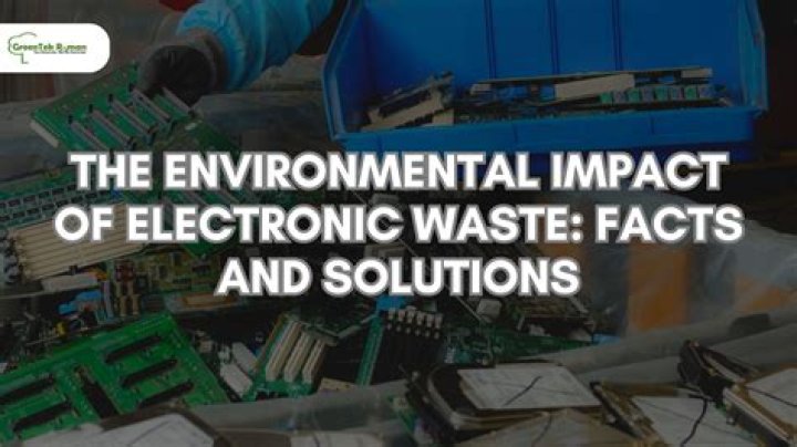 How does computer waste affect the environment