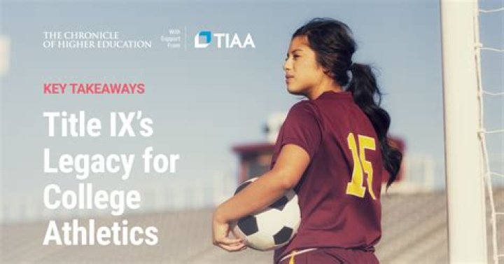 How does Title 9 affect college sports